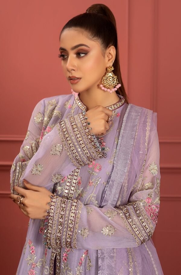 MNM Stitched Mohagney Collection Formal Dress - Misha (FFG-0018) - Image 2