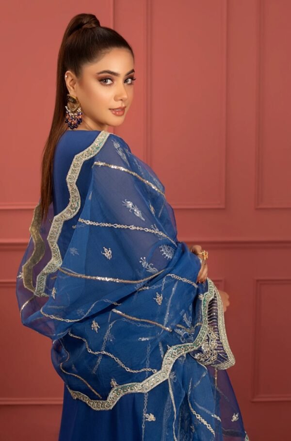 MNM Stitched Mohagney Collection Formal Dress - Naazli (FFD-0103) - Image 3