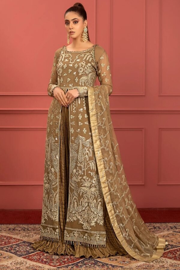 MNM Stitched Mohagney Collection Formal Dress - Ameera (FFG-0019)