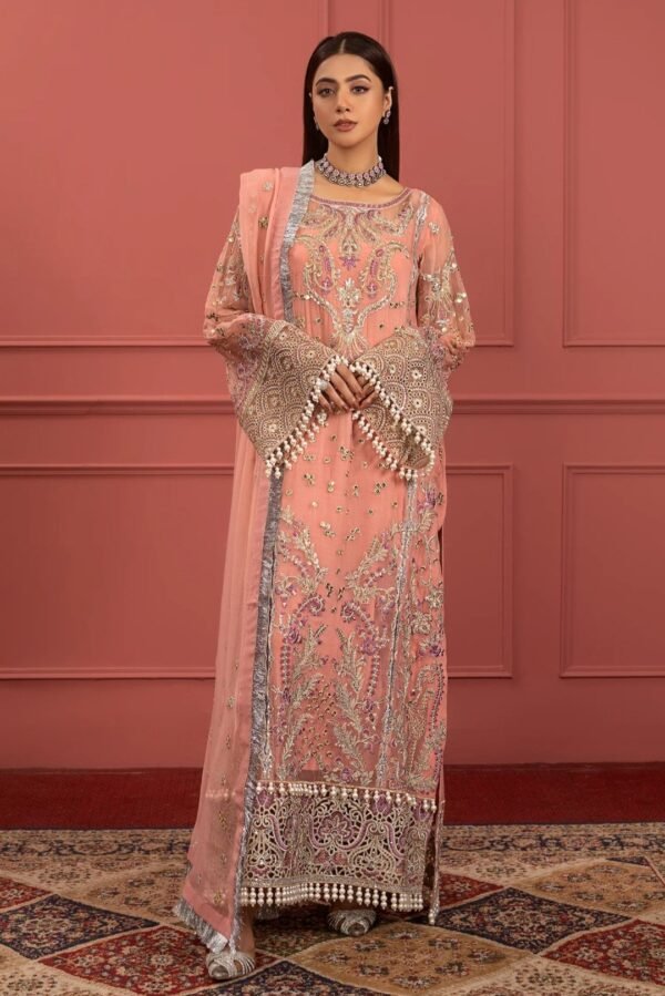 MNM Stitched Mohagney Collection Formal Dress - Armeena (FFD-0106)