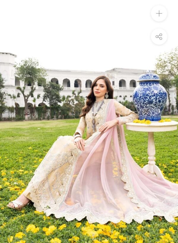 AIKATELIER 3PC STITCHED LAWN '23 VOL. 1 - LOOK 02 - Image 2