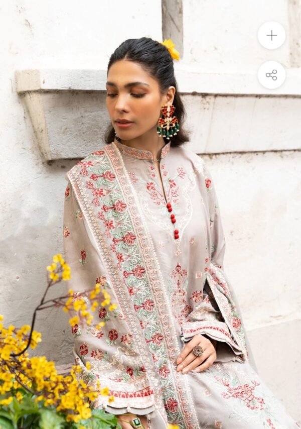 AIKATELIER 3PC STITCHED LAWN '23 VOL. 1 - LOOK 05 - Image 2
