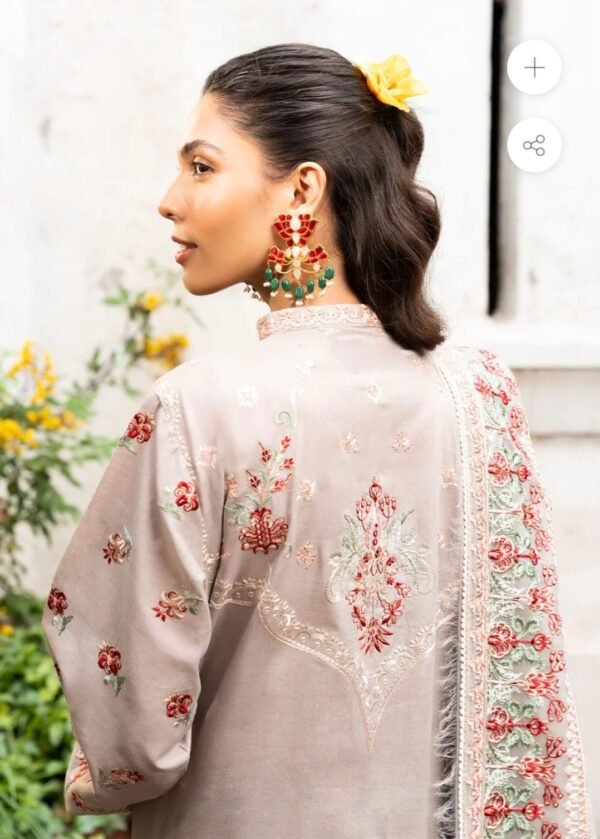 AIKATELIER 3PC STITCHED LAWN '23 VOL. 1 - LOOK 05 - Image 4