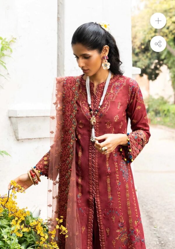 AIKATELIER 3PC STITCHED LAWN '23 VOL. 1 - LOOK 06 - Image 2