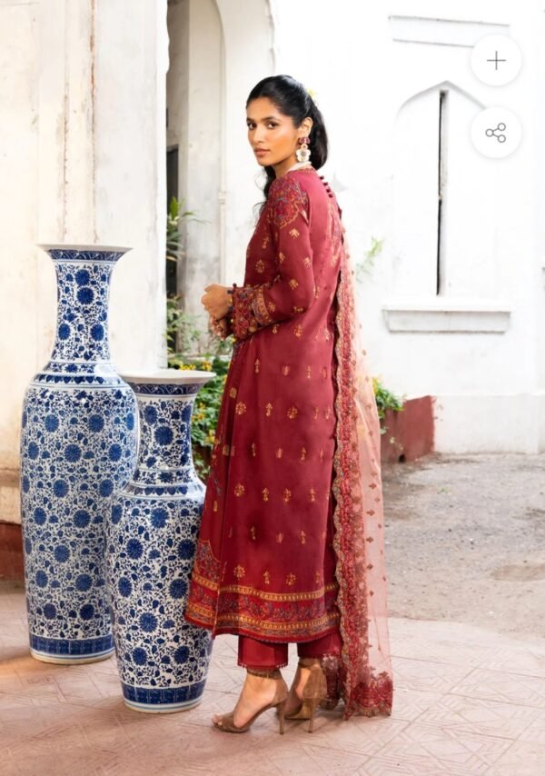 AIKATELIER 3PC STITCHED LAWN '23 VOL. 1 - LOOK 06 - Image 3