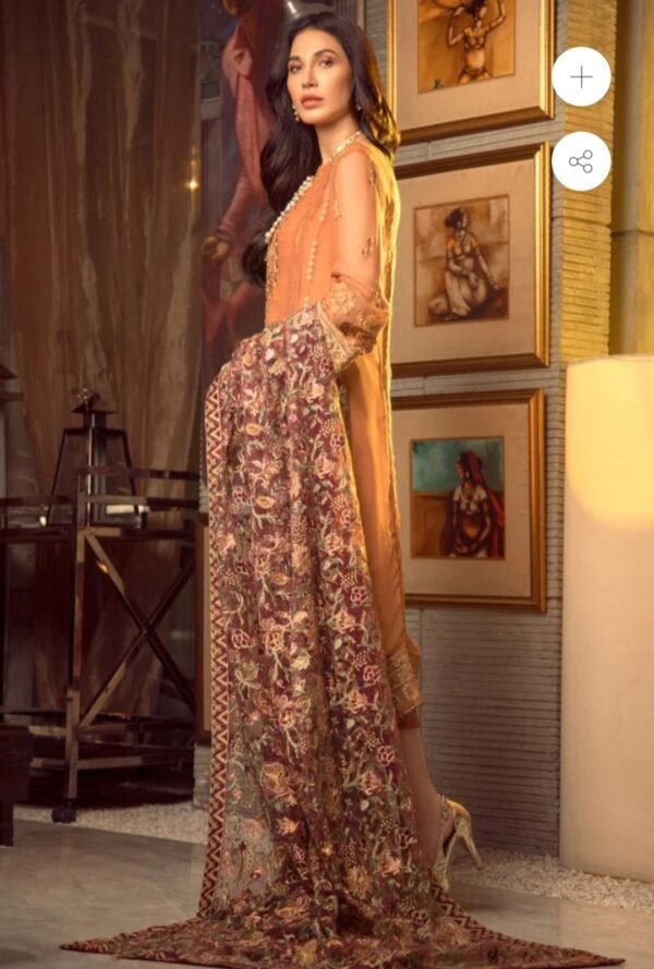 AIKATELIER 3PC STITCHED GHAZAL - Image 3