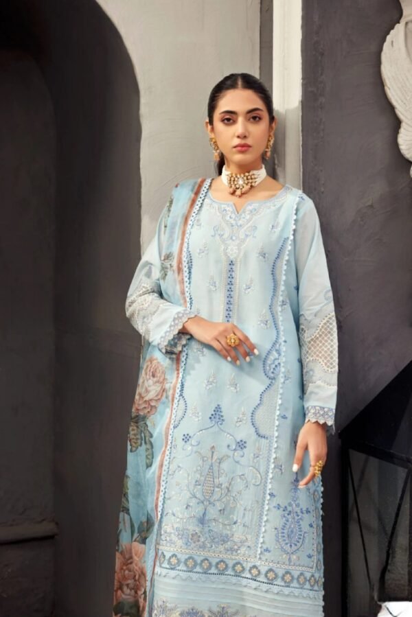 Noor By Saadia Asad Luxury Pret D1- 3 Piece - Image 2