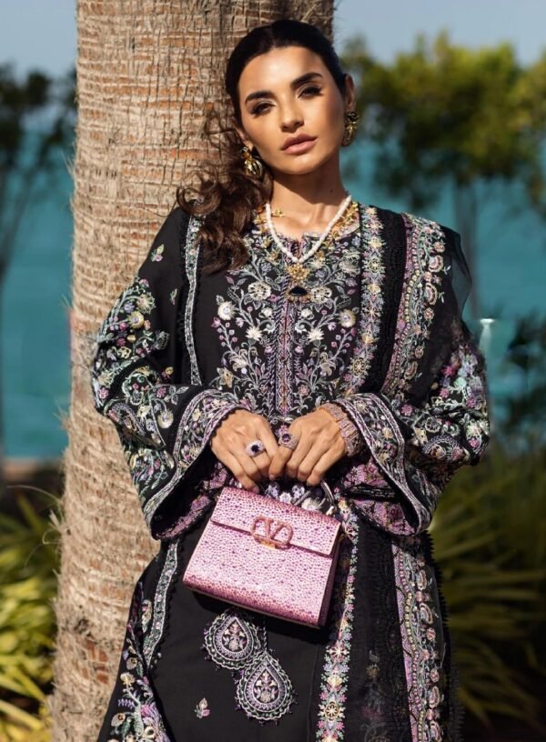 Kanwal Malik JULIA 3PC Stitched Lawn Suit - Image 2