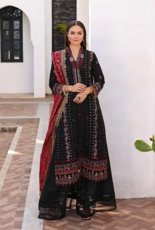 Noor Luxury Chikankari Lawn stitched NLCL23-D11-B