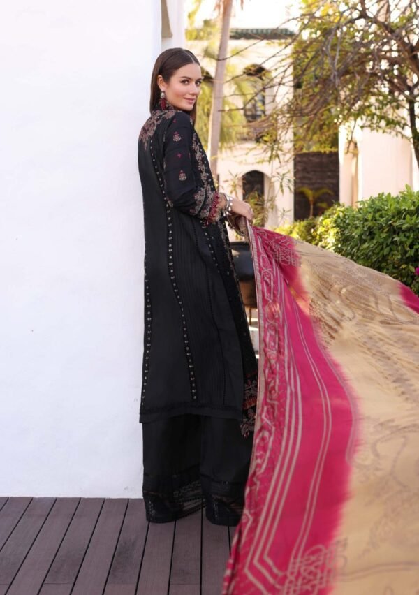 Noor Luxury Chikankari Lawn stitched NLCL23-D11-B - Image 2