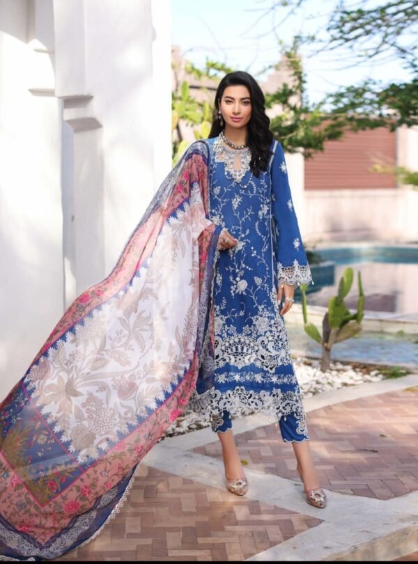 Noor Luxury Chikankari Lawn stitched NLCL23-D10-B