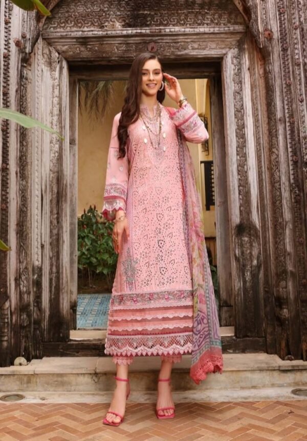 Noor Luxury Chikankari Lawn stitched NLCL23-D8-B
