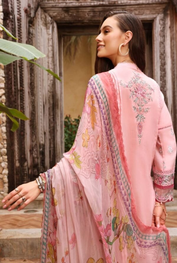 Noor Luxury Chikankari Lawn stitched NLCL23-D8-B - Image 4