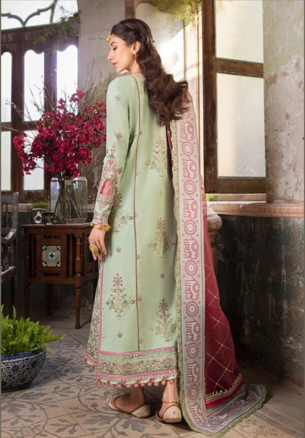 Asim Jofa Stitched Luxury Lawn AJLR-10 - Image 4
