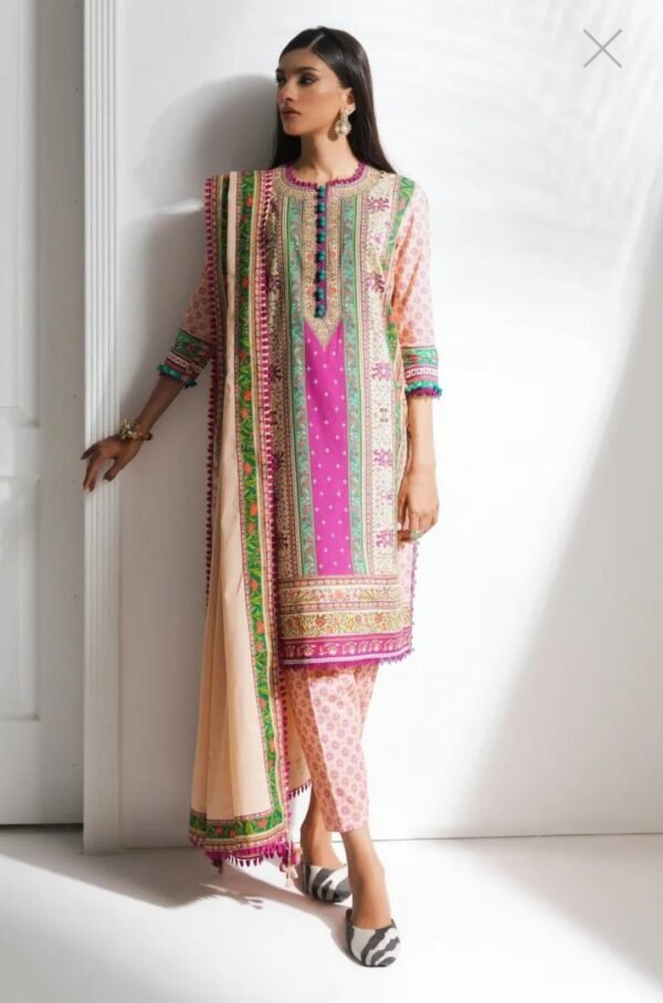 Sana Safinaz 3PC Stitched Mahay Collection H231-018B-AG