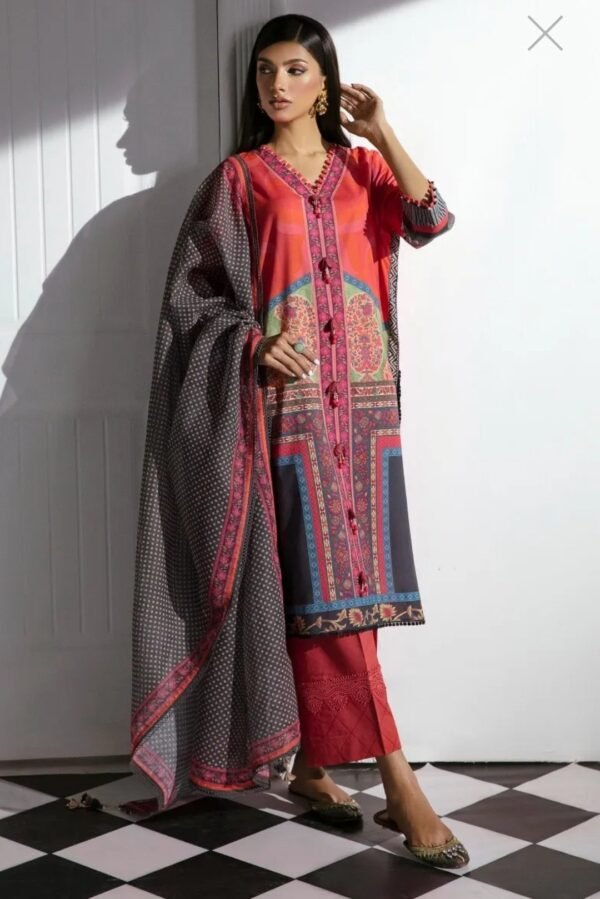 Sana Safinaz 3PC Stitched Mahay Collection H231-022A-AG