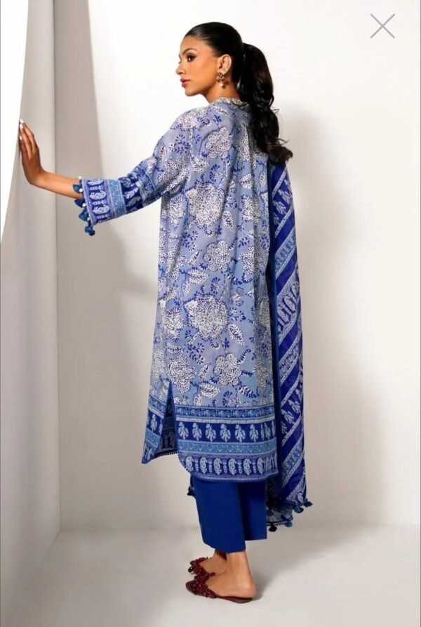Sana Safinaz 3PC Stitched Mahay Collection H231-008A-CI - Image 3