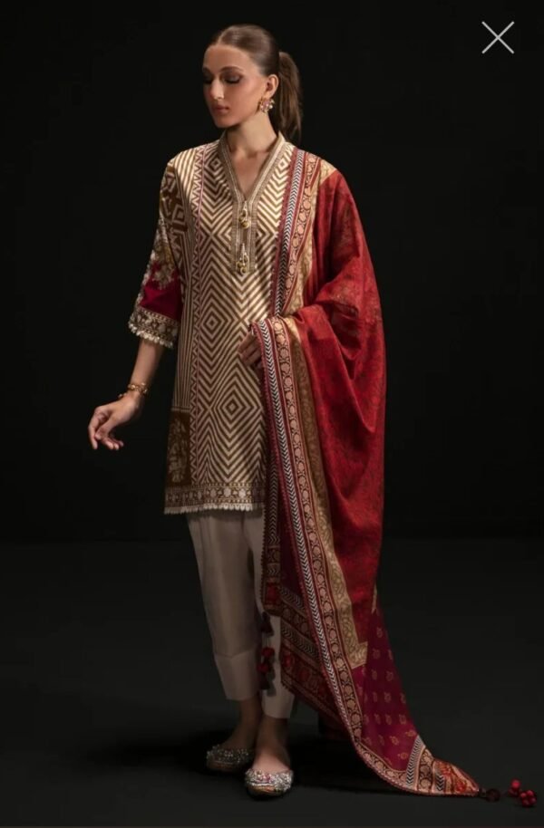 Sana Safinaz 3PC Stitched Mahay Collection H231-029A-BG