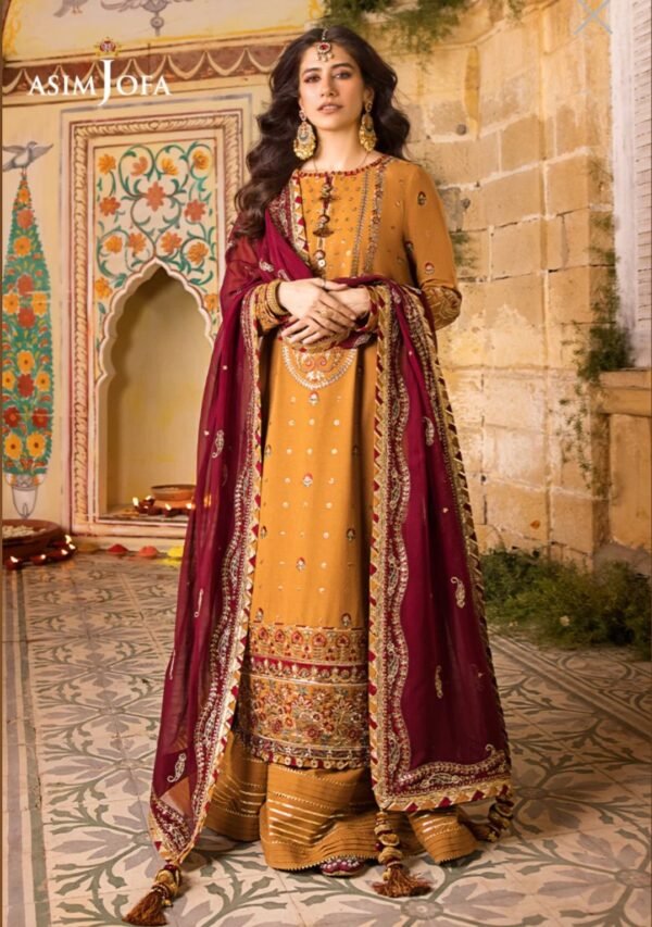 Asim Jofa 3PC Stitched AJLR-20 - Image 2