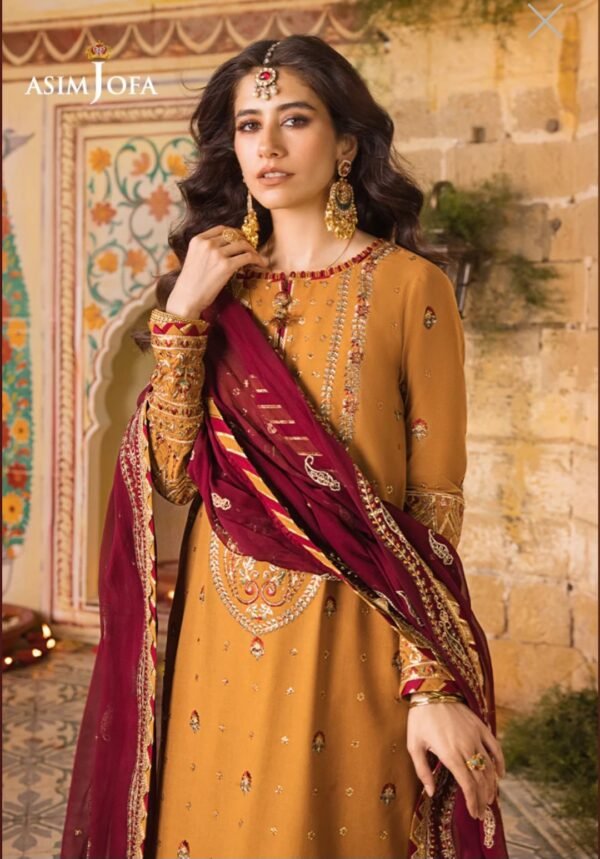 Asim Jofa 3PC Stitched AJLR-20 - Image 3