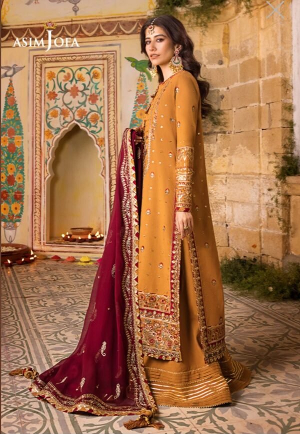 Asim Jofa 3PC Stitched AJLR-20 - Image 4
