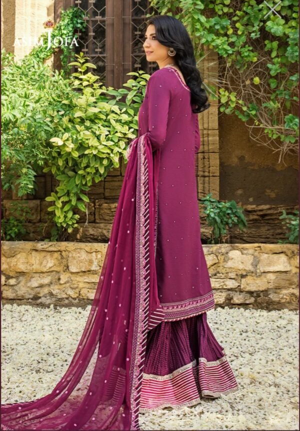 Asim Jofa 3PC Stitched AJLR-21 - Image 4