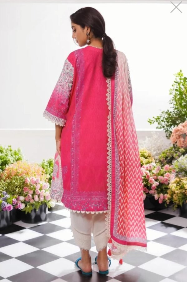 Sana Safinaz 3PC Stitched Mahay Collection H231-019A-G - Image 4