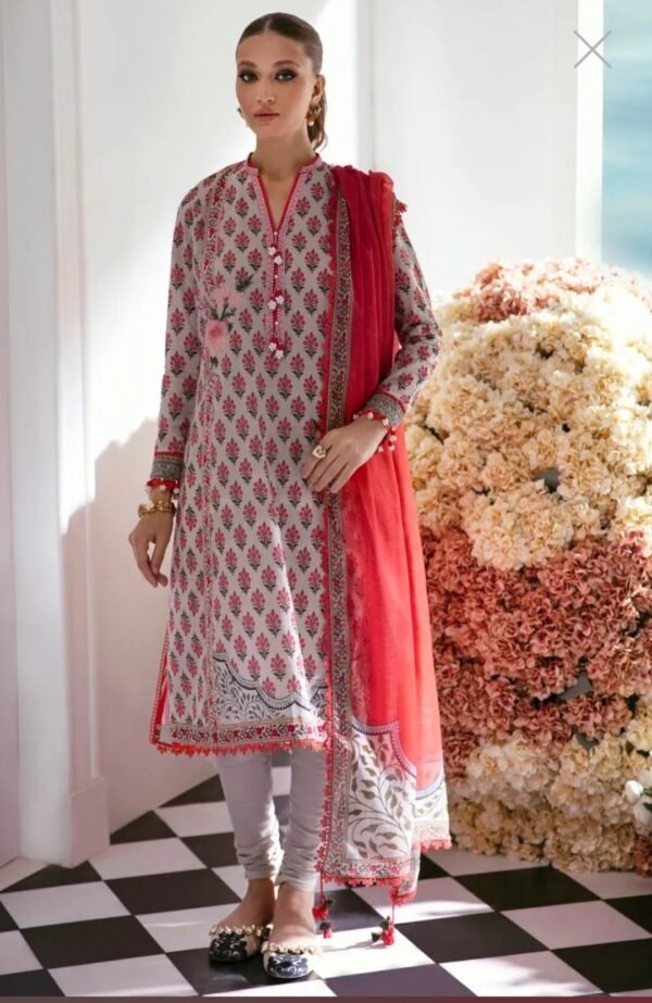 Sana Safinaz 3PC Stitched Mahay Collection H231-017B-BG