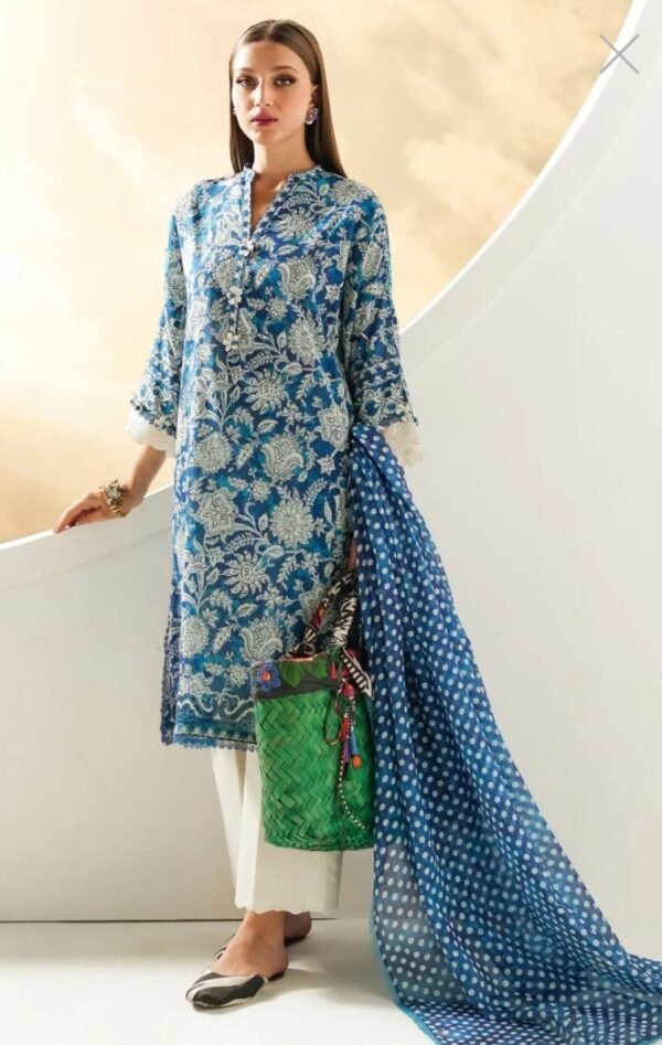 Sana Safinaz 3PC Stitched Mahay Collection H231-011B-BG