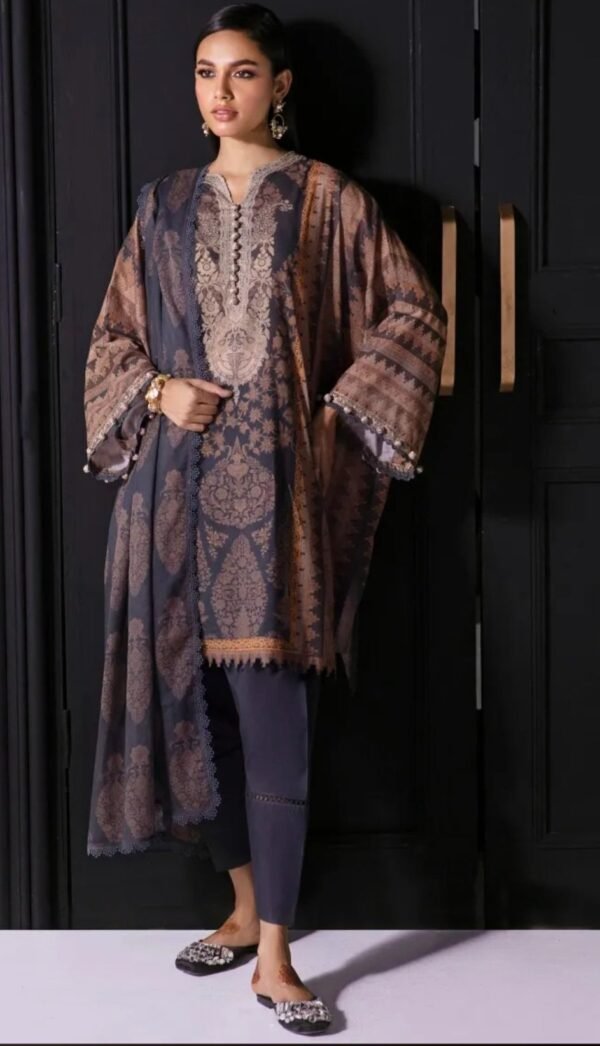 Sana Safinaz 3PC Stitched Mahay Collection H231-002B-CG