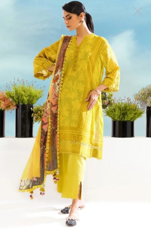 Sana Safinaz 3PC Stitched Mahay Collection H231-005B-AG