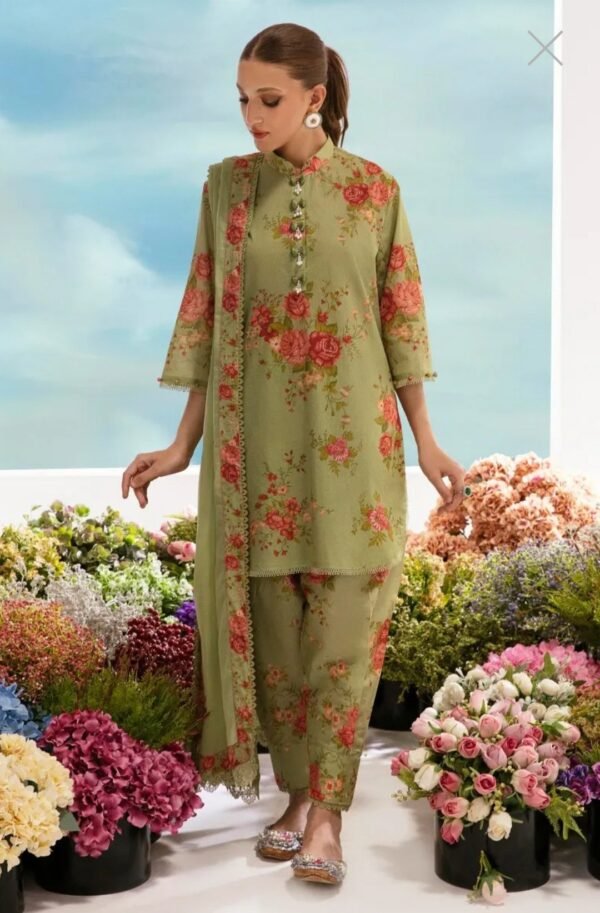 Sana Safinaz 3PC Stitched Mahay Collection H231-010A-AG