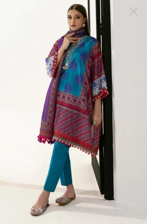 Sana Safinaz 3PC Stitched Mahay Collection H231-012B-CG