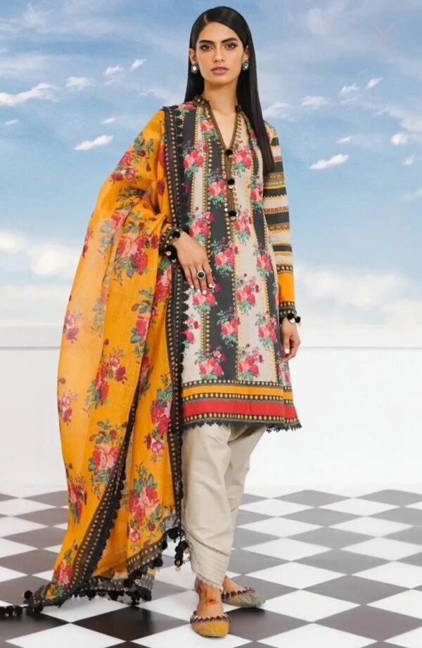 Sana Safinaz 3PC Stitched Mahay Collection H231-024B-CG
