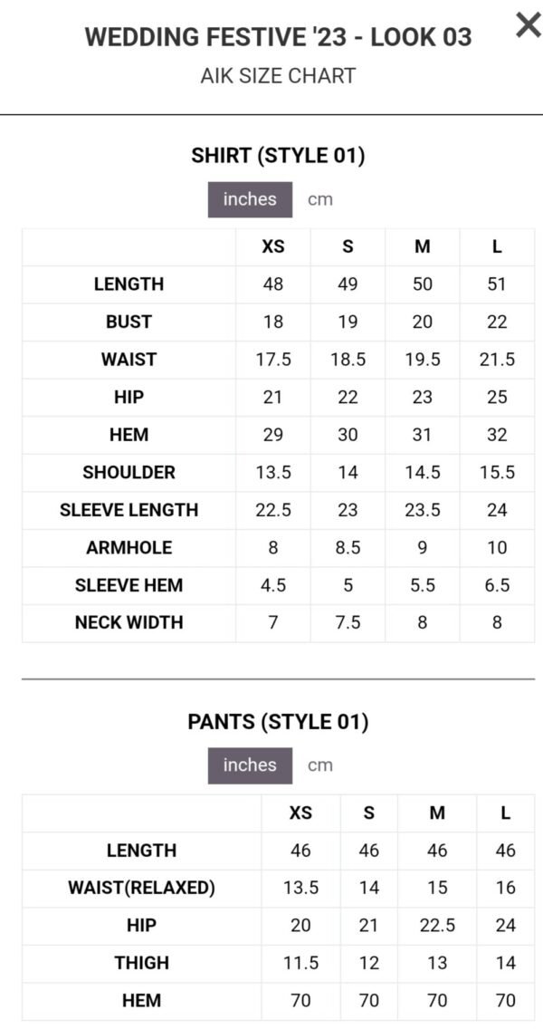 AIK WEDDING FESTIVE '23 - LOOK 03(STYLE 1 & 2). - Image 7