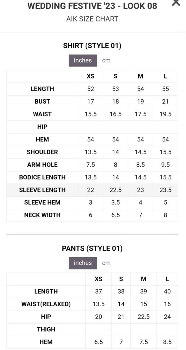 AIK WEDDING FESTIVE '23 - LOOK 08(STYLE 1 & 2) - Image 9