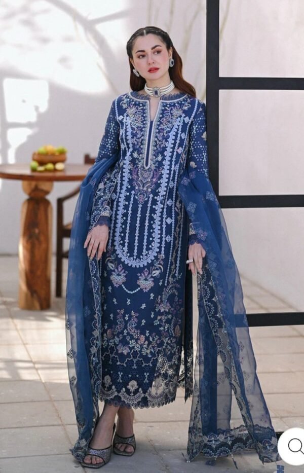 Qalamkar 3PC Stitched Luxury Lawn SP-06 KIRAL