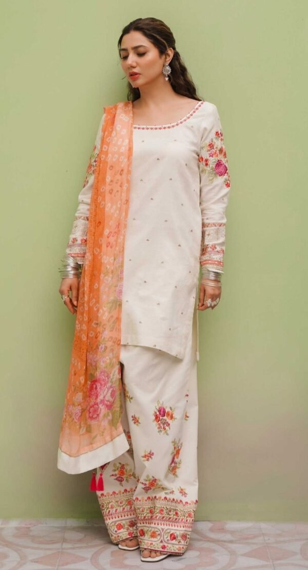 Zara Shahjahan 3PC Stitched D23-4A