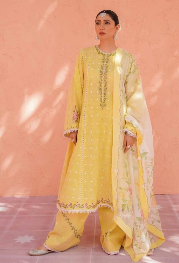 Zara Shahjahan 3PC Stitched D23-12A