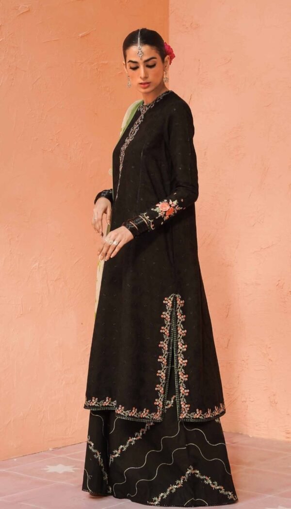 Zara Shahjahan 3PC Stitched D23-12B - Image 2
