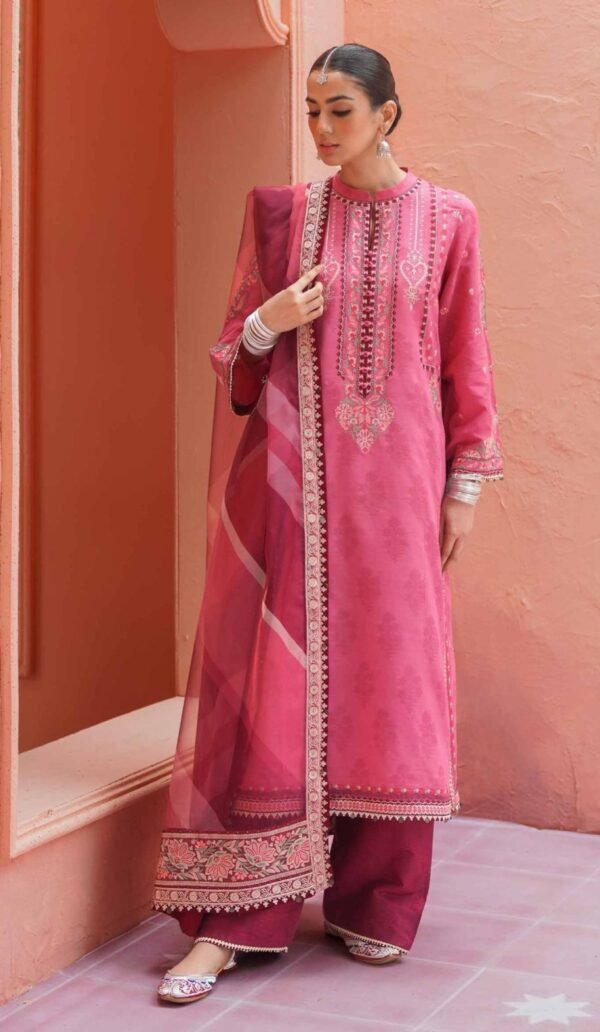 Zara Shahjahan 3PC Stitched D23-14A