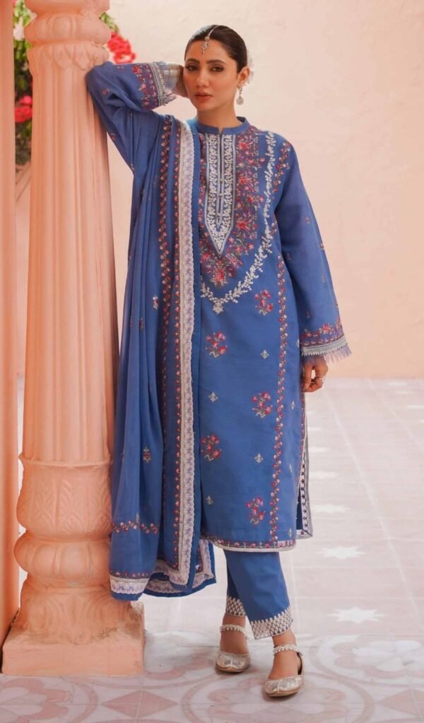Zara Shahjahan 3PC Stitched D23-15A