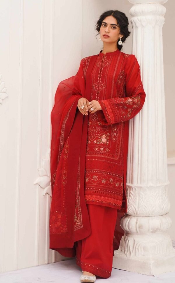Zara Shahjahan 3PC Stitched D23-6A