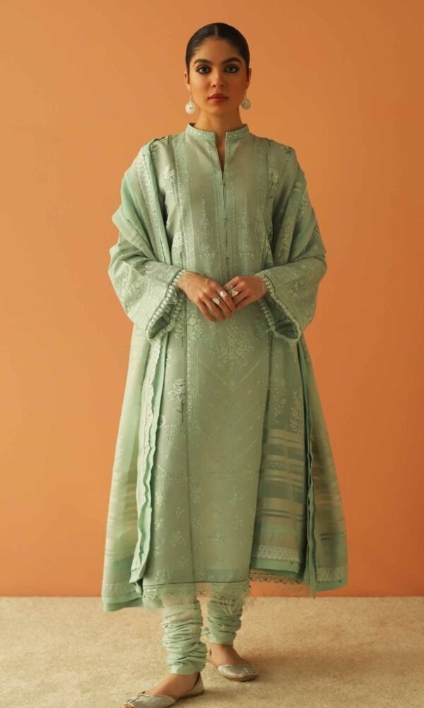 Zara Shahjahan 3PC Stitched D23-13B