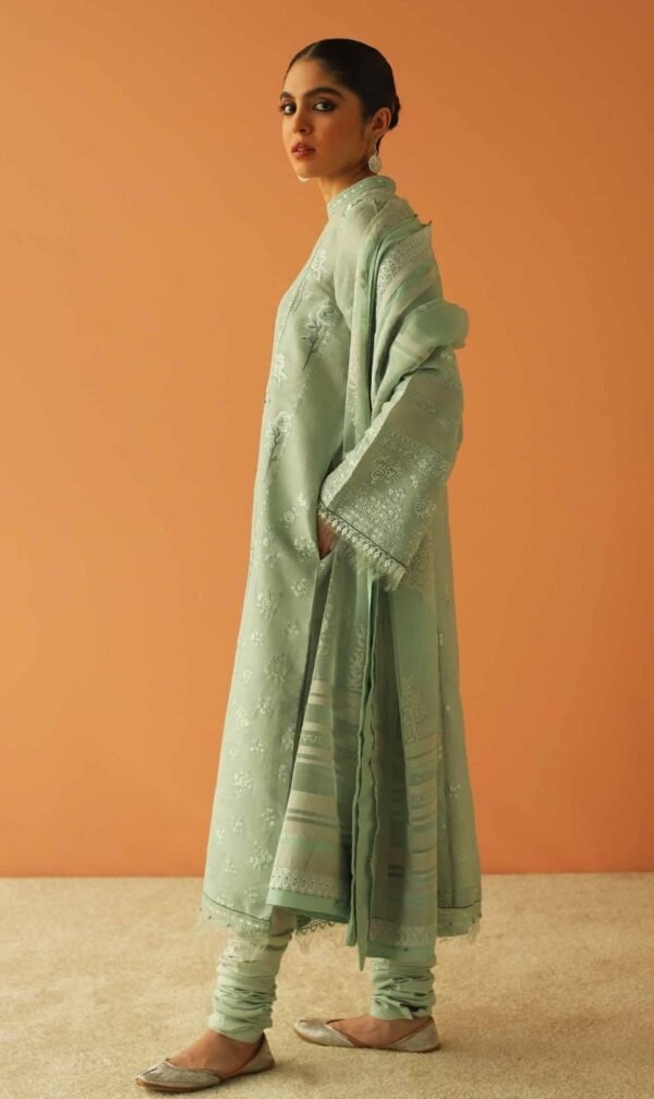 Zara Shahjahan 3PC Stitched D23-13B - Image 3