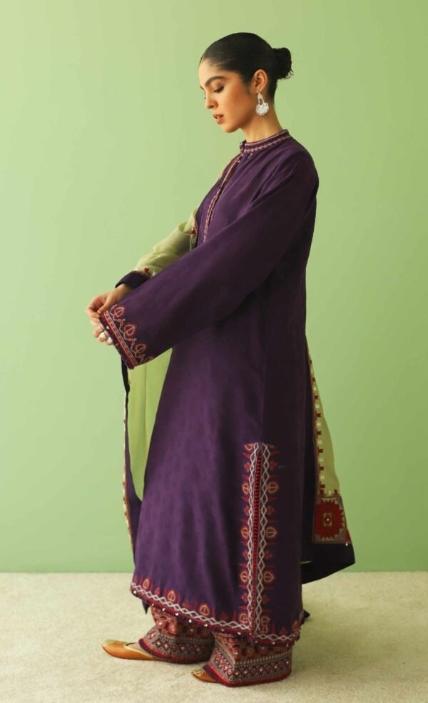 Zara Shahjahan 3PC Stitched D23-8B - Image 2