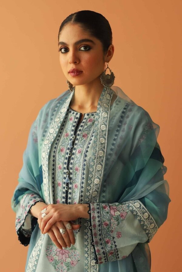 Zara Shahjahan 3PC Stitched D23-14B - Image 2