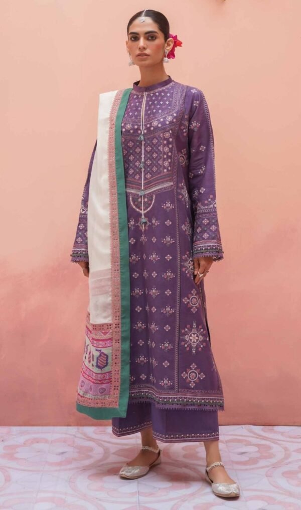 Zara Shahjahan 3PC Stitched D23-11B