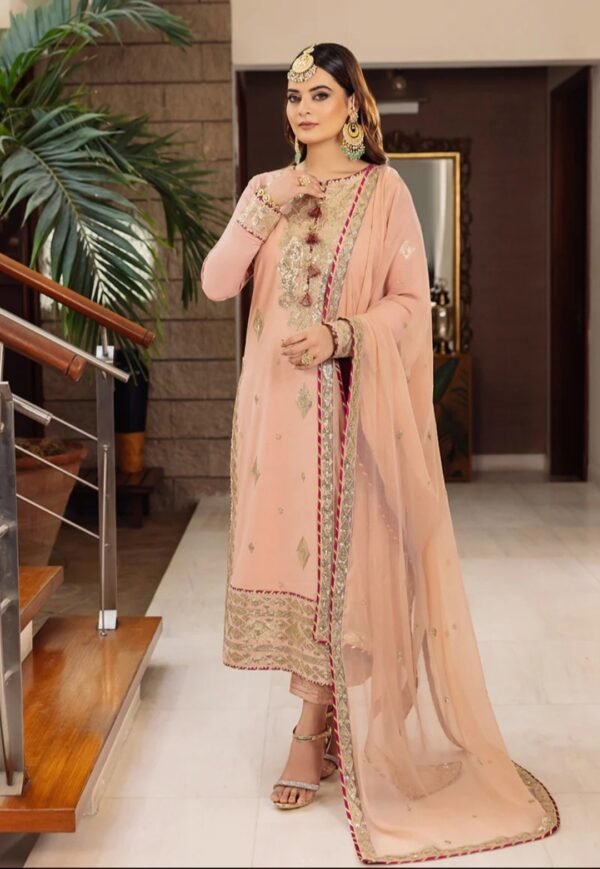 Asim Jofa 3PC Stitched Maahru,Noorie & Meerub AJSM-50