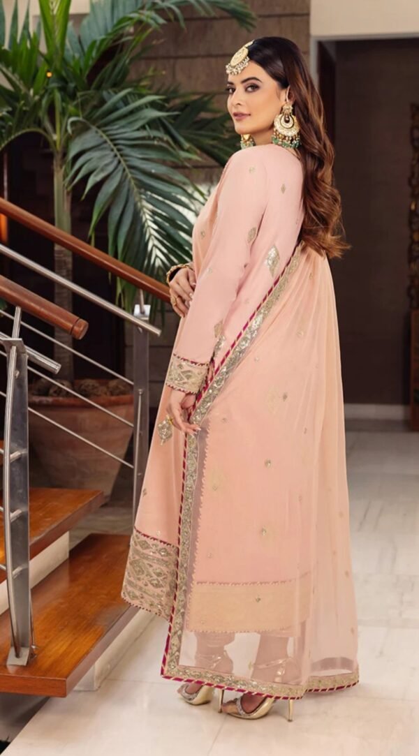 Asim Jofa 3PC Stitched Maahru,Noorie & Meerub AJSM-50 - Image 4